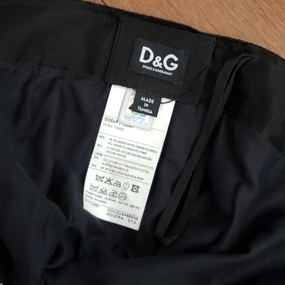 D&G Black Lace Skirt - Picture 6 of 9